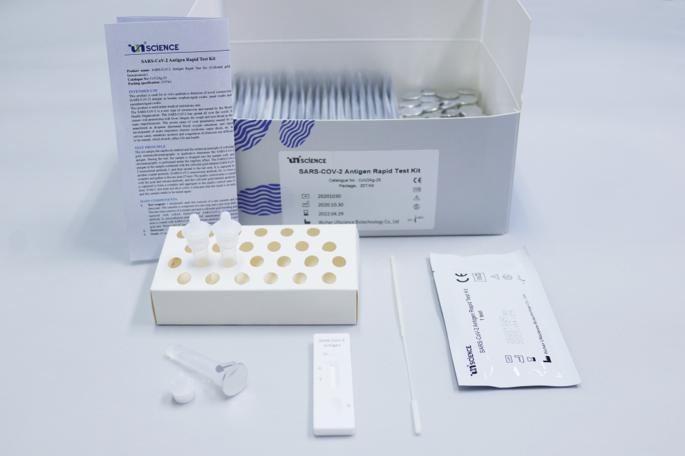 SARS-CoV-2 Antigen Rapid Test Kit, Nasal/Oropharyngeal swab